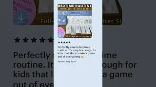 Printable Bedtime Routine Chart Printalbe: Customer Reviews