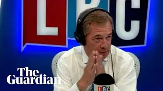 The moment Nigel Farage hangs up on The Observer's Carole Cadwalladr during LBC show