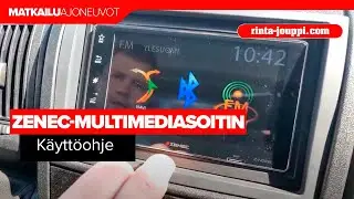 Zenec-multimediasoitin | K&Auml;YTT&Ouml;OHJE
