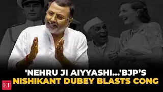 'Aiyyashi Kar Rahe The…' | Nishikant Dubey's comments on Nehru sparks uproar in LS; Chair intervenes