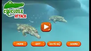 Hungry Crocodile Simulator Attack andriod gameplay trailer