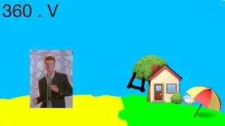Rich astley goes villager guy 360&deg; 