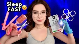 САМЫЕ БЫСТРЫЕ ASMR-игры: медицина, черепные нервы, стрижка, мануальный терапевт, проверка TSA, ро...