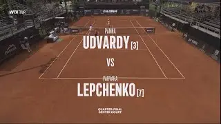 (3) Panna Udvardy (HUN) vs  (7) Varvara Lepchenko (USA) - Game, Set, Match