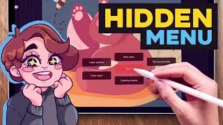 Draw Faster with Procreate Quick Menu