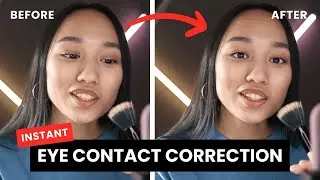 Increase Engagement with AI Eye Contact Correction