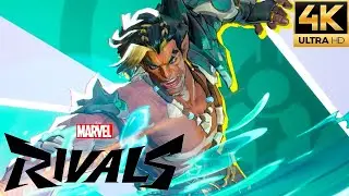 Marvel Rivals Alpha - Namor Full Game Gameplay (4K 60FPS)