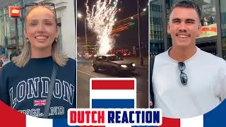🇳🇱 Australian Couple Reacts To CRAZY Dutch New Year's Tradition