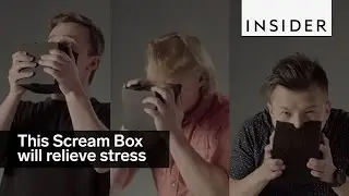 Screaming into this box could help you relieve stress