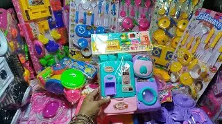 4 minutes satisfying with unboxing cute pink cooking playsets | Asmr toys