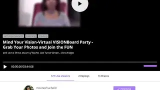 Virtual Vision Board Party