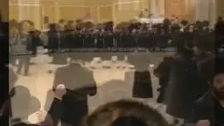 Viznitz Rebbe R' Mendel Dancing In Ukraine - Adar 5779