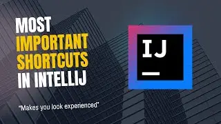 Master IntelliJ Shortcuts for Java Developers: Look Like a Pro | English | Spring boot application