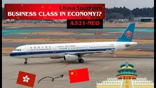 How I got upgraded to business class!? Economy // A321 // HKG-PKX