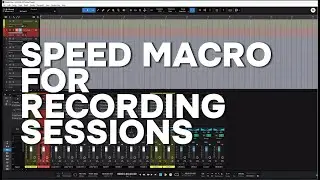 Speed Macro for Cut/Paste in Studio One Recording Sessions #studioonepro #macros #recordingstudio