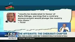 Chebukati, Guliye say National Security Advisory Committee warned against declaring a Ruto win