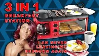 Nostalgia Product Review: 3 In 1 Breakfast Station