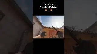 Counter-Strike 2 | Inferno First Box Molotov #cs2 #shorts