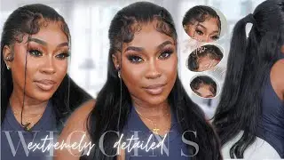 😍 SUMMER READY HD LACE FRIENDLY | DETAILED INSTALL | BABYHAIR + HAIRSTYLE FOR FRONTAL FT WIGGINS