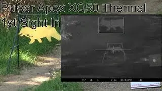 Pulsar Apex XQ50 Thermal Scope 1st Sight In 300BLK Lehigh Defense 168gr CF