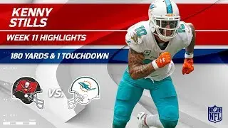 Kenny Stills' Amazing Game w/ 180 Yards & 1 TD! | Bucs vs. Dolphins | Wk 11 Player Highlights
