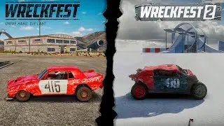 Wreckfest vs Wreckfest 2 | Physics, Graphics & Gameplay Compared!