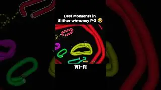 Slither Best Moments #slitherio #gaming #shorts #funnygaming