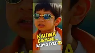 Kauwa Biryani Comedy Scene 😂 | Run AI Baby Remake ft Vijay Raaz & Pankaj Tripathi #shorts