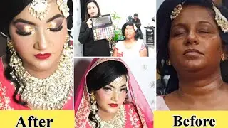सांवली स्किन पर ऐसे करें मेकअप | Best Party & Bridal Makeover for Dusky Skin Tone | Makeup Class