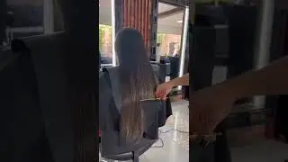 Hair Transformation | Long to short haircut. #hairstyle