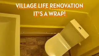 Village Life Renovation It's a Wrap: Simple and Functional Powder Room Georgian style