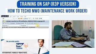 SAP How to TECHO MWO (Maintenance Work Order) SAP (R3P Version), Enterprise Resource Planning ERP