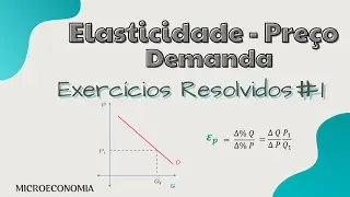 Elastidade Preço da Demanda : Exercícios Resolvidos #1