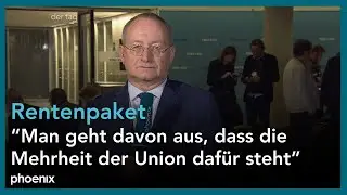 Rentenpaket: Einordnung von phoenix-Korrespondent Erhard Scherfer | 02.12.25
