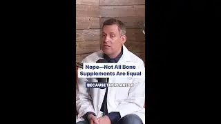 Nope&mdash;Not All Bone Supplements Are Equal