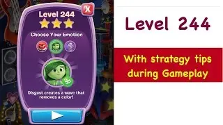 Inside Out Thought Bubbles Level 244 Tips and Strategy Gameplay Walkthrough