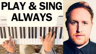 PIANO TUTORIAL - GAVIN JAMES - ALWAYS (EASY)