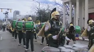 Inaugural parade features groups embodying theme, 'United for Virginia's Future'