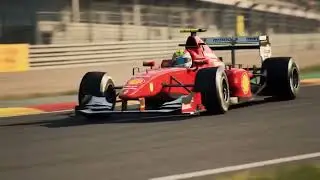 Ferrari F2004 video generated by Gemini Advanced Veo 2