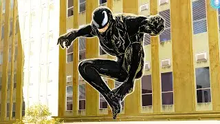 TOM HARDY'S VENOM Skin MOD GAMEPLAY! #2 - MARVEL'S SPIDER-MAN REMASTERED [UHD 60FPS]