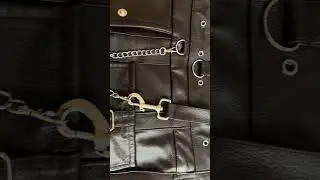 New chocolate brown Leather Kilt #kilt #kiltexperts #leather her