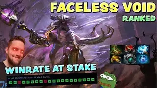MY VOID WINRATE IS AT STAKE!!  | RANKED | FACELESS VOID