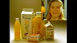 Tropicana Orange Juice Commercial (1981)