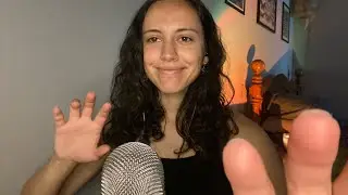 ASMR ✨Fast & Aggressive Hand Sounds at 100% Sensitivity 😍 Crisp Hand Sounds & Soft Whispers