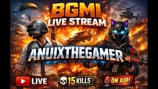 Bgmi GAMEPLAY Live Stream In Anujxthegamer #bgmilive #bgmi #pubgmobile