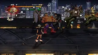Streets of Rage 4 DLC Y syndicate VS X syndicate