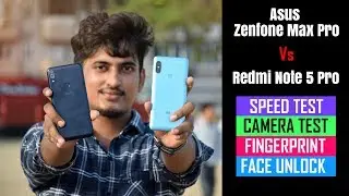 Asus Zenfone Max Pro M1 vs Redmi Note 5 Pro (Speed Test, Camera Review, Fingerprint and Gaming Test)