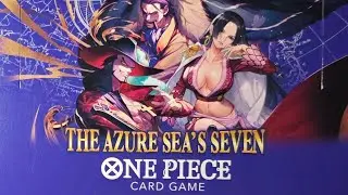 One Piece: The Azure Sea's Seven Booster Box Opening!
