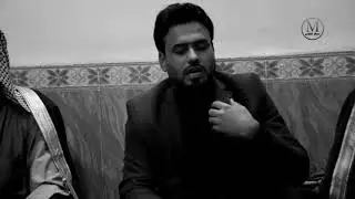الشاعر مهدي الزبيدي في مجلس عزاء الشاعر حسين محسن الجبوري