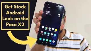 How to get stock Android Look on the Poco X2? | Poco X2 stock Android 👌